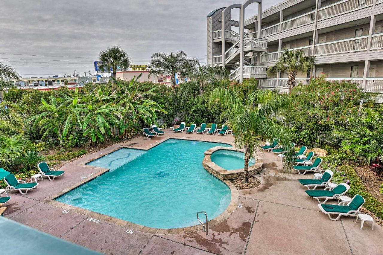 Galveston Condo With Oceanfront Views And 2 Pools Zewnętrze zdjęcie